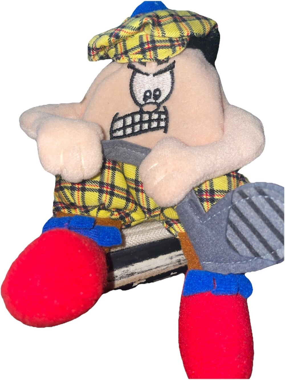 Original Vintage Silly Slammers Angry Golfer Working Sounds Talks! 1998